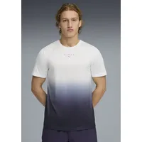 Puma M X HYROX POLY GRAPHIC TEE weiß/Deep Plum 3XL