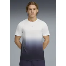 Puma M X HYROX POLY GRAPHIC TEE weiß/Deep Plum 3XL