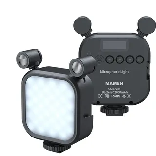 Kamera-Beleuchtungsset, Vlogging-Set mit Mikrofon – Telefon-Vlogging-Kit, Film-Realisierungsset für Jugendliche, Kit zur Erstellung von Inhalten für Smartphon