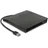 DeLock 42636 Speicherlaufwerksgehäuse HDD-Gehäuse Schwarz 5.25" Slim SATA Laufwerke 12,7 mm