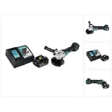 Makita DGA 517 RG1 Akku Winkelschleifer 18 V 125 mm Brushless + 1x Akku 6,0 Ah + Ladegerät