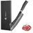 Wakoli EBO Damastmesser Schwarz/Silber