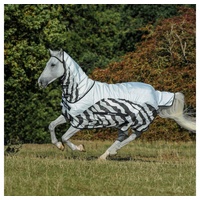 Bucas Pferde-Regendecke Bucas Buzz-Off Rain Zebra & Neck 135 cm / 6'0 cmHorSeven