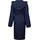 Arena Bademantel Kinder 6-15 Jahre arena Zeppelin Light - Navy-white - 116