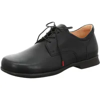 Think! Herren Pensa chromfrei gegerbte nachhaltige Halbschuhe, SCHWARZ 0000