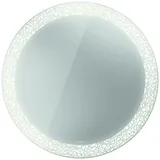 Duravit Happy D.2 Plus Spiegel mit integrierter Beleuchtung, Sensor-Version, 900x900x47mm, Weiß Matt, HP7481G00000000, Ausführung: Lichtfelddekor: organic