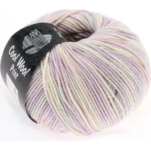 Lana Grossa Strickwolle Cool Wool Print Flieder 50 g