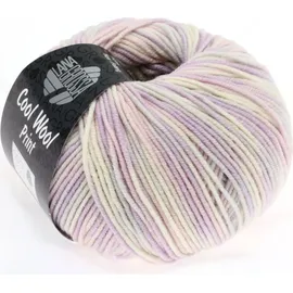Lana Grossa Strickwolle Cool Wool Print Flieder 50 g