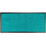 WohnDirect Fußmatten für Innen & Außen TÜRMATTE Petrol 58 x 180 cm