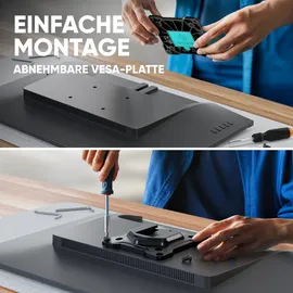 ONKRON Monitor Halterung 13-34 Zoll bis 8 kg Schwarz