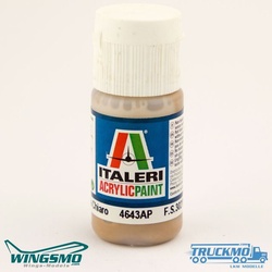 Italeri Acrylfarbe Haselnussbraun matt 20ml 4643