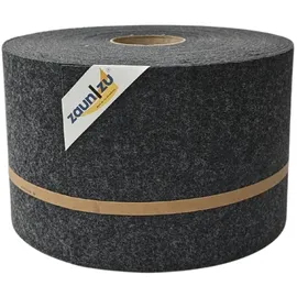 zaunzu® Sichtschutzstreifen 50 m Anthrazit Vlies