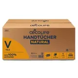 oecolife Papierhandtücher Natural 4800 Blatt 1-lagig