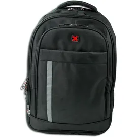 travel n meet Laptoprucksack Schwarz