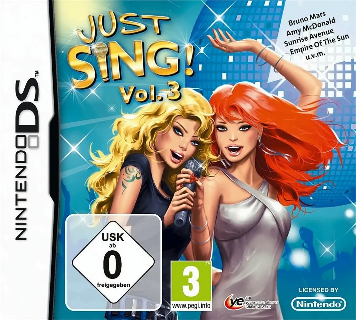Just Sing! Vol. 3 Nintendo DS