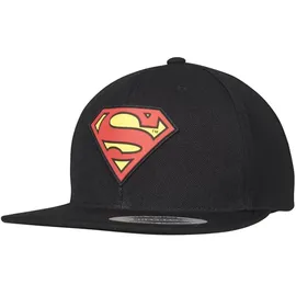 MERCHCODE Superman Snapback schwarz Einheitsgröße