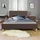 Homestyle4u Polsterbett 180 x 200 cm Braun