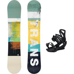 Trans Snowboard Set FE 143 cm Grün + Team Pro M Bindung GRÜN 143 CM