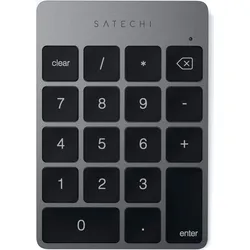 Satechi Slim (Nummernblock, Kabellos), Tastatur, Grau