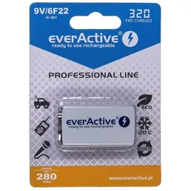 Everactive Akku 9V 320 mAh 1 St.