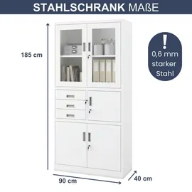 Jan Nowak Vitrinenschrank abschließbar / keine Sicherheitsstufe