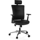 HJH Office Bürostuhl ergonomisch CAPTIVO PRO Kunstleder Schwarz