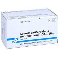 LEVODOPA/Carbidopa-neuraxpharm 100/25 mg Tabletten 100 St