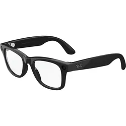 Ray-Ban Meta Wayfarer (Shiny Black / Clear)