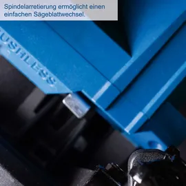 SCHEPPACH Akku-Handkreissäge BC-HCS165-X 20V Brushless Ø 165 mm ohne Akku