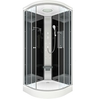 Duschkabine Fertigdusche Dusche Komplettkabine D10-03T0 80x80 cm ohne 2K Scheiben Versiegelung