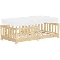 ML-Design Kinderbett 70 x 140 cm Kiefer naturbelassen