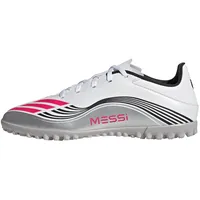 adidas F50 Messi Club TF Herren cloud white/lucid red/silver met. 40 2/3
