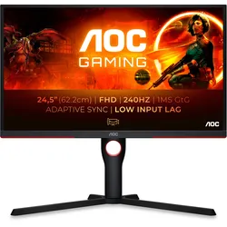 AOC Gaming 25G3ZM/BK - G3 Series - LED-Monitor - Gaming - 63.5 cm (25")