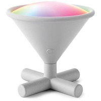 Umbra Cono Tragbare Smart Lampe, Dimmbare LED Tischlampe mit Nanoleaf Technologie, Grau
