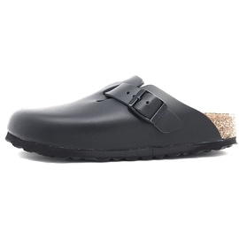 Birkenstock Boston Naturleder schmal schwarz 42