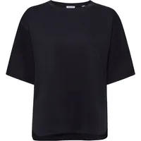 Esprit T-Shirt, mit Rundhalsausschnitt, Black, L