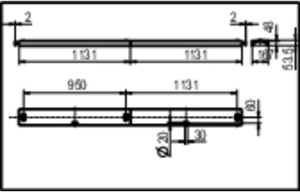 Ridi-Leuchten LED-Anbauleuchte ARKA-A1135 #0627926
