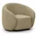 s-style möbel Cocktailsessel Roundi Bouclé 90 x 76 x 80 cm Beige