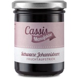 Fruchtaufstrich Schwarze Johannisbeere 0,22 kg Brotaufstrich