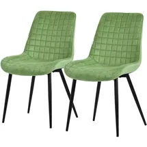 ML-Design Esszimmerstuhl Salbei Samt