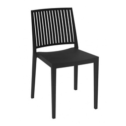 Stuhl Bars Muebles Romero - Bars1 Schwarze Farbe