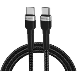 wozinsky USB-C auf USB-C 2 m Schwarz