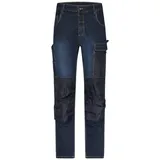 James & Nicholson JN875 Stretch Jeans Blau 64