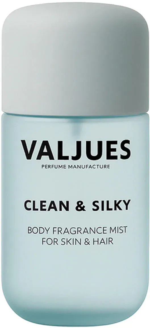 VALJUES Clean & Silky Body Fragrance Mist For Skin & Hair 180 ml