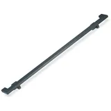 Relaxdays Handlauf eckig, anthrazit