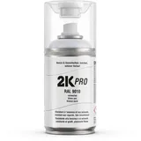 2K PRO Spraydose 250ml Weiss Matt