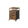 VASAGLE Aktenschrank 44 x 42 x 66,5 cm Braun-Schwarz