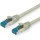 Value Patchkabel Cat.6A (Class EA) S/FTP (PiMF), LSOH, grau, 15 m