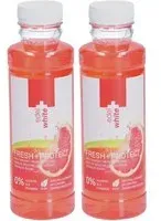 EDEL + WHITE Fresh Protect Bain de bouche De Bouche 2x400 ml