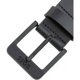 Boss Herrengürtel Leder schwarz 105